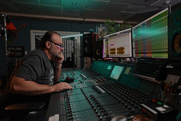 Music Record Studio Control Desk